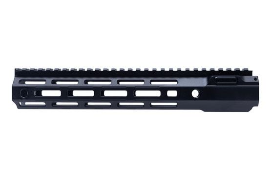 Aero Precision 11.4" Mod 4 Handguard has a black anodized finish